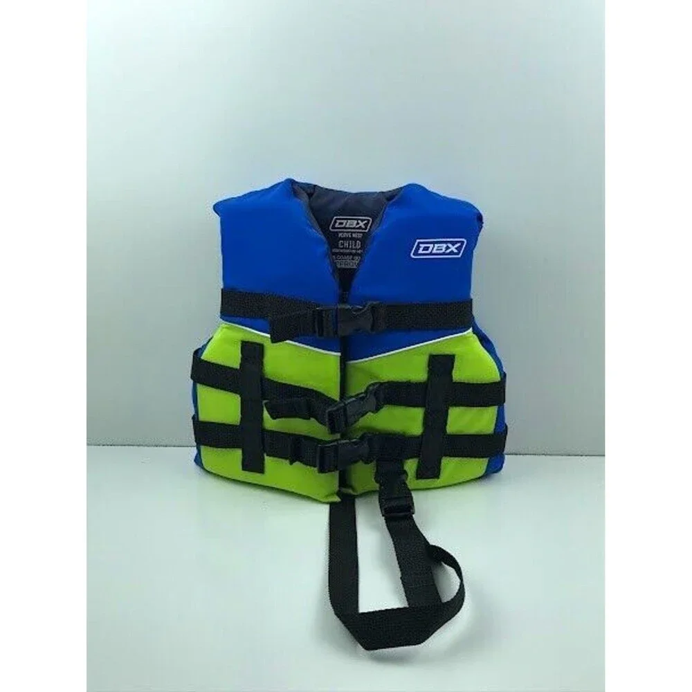 DBX Child Life Vest Lightweight Nylon 30-50 Lbs USCG Approved - NEW